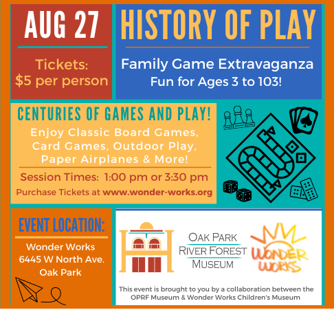 The History of Play Event at Wonder Works