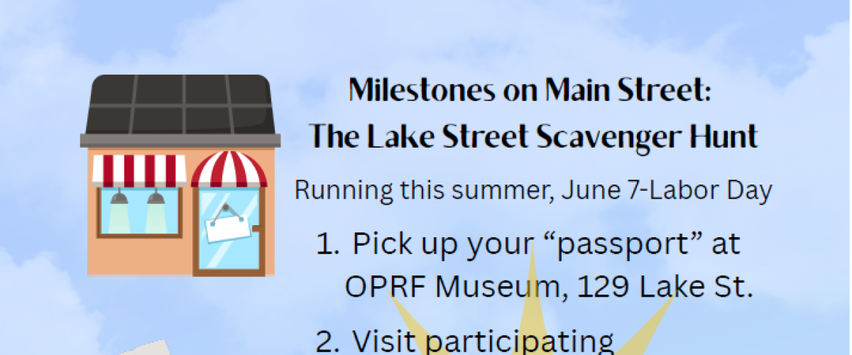 milestones on main street flier