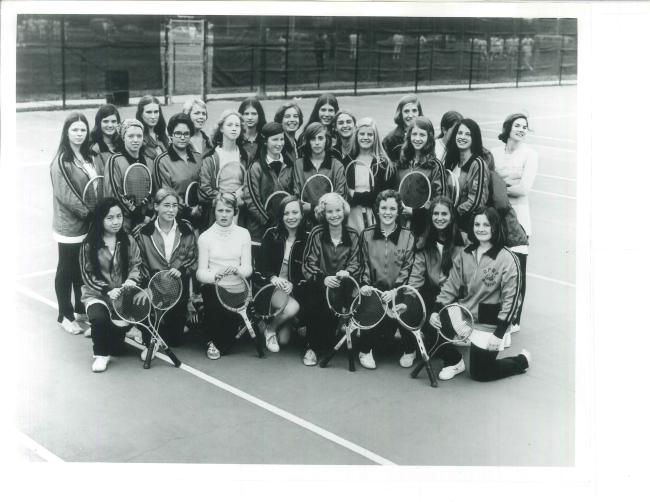 1976 girls tennis team