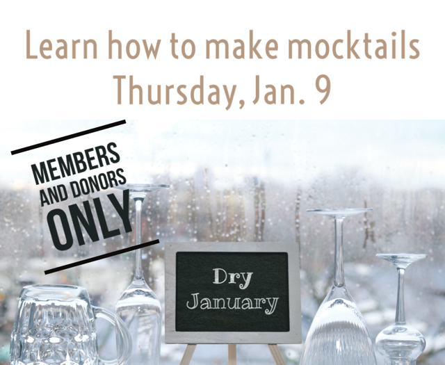 Dry January Mocktail Event