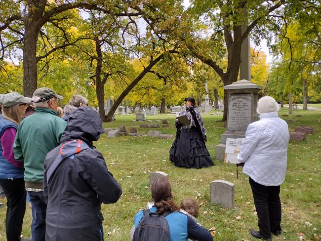 Forest Home Cemetery History Program with Paula Fenza