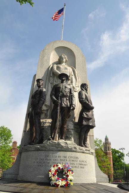 Memorial Day Ceremony in Scoville Park