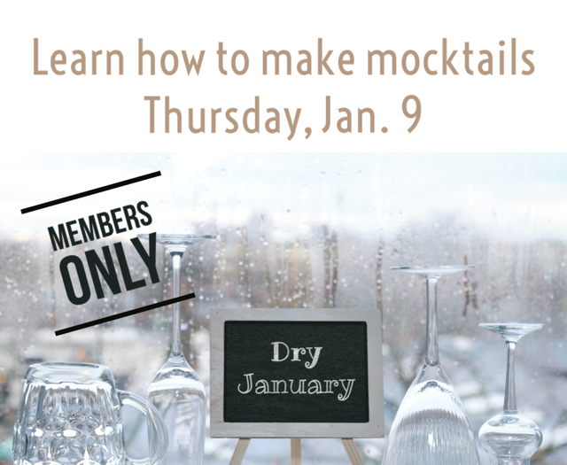 mocktail event january 9