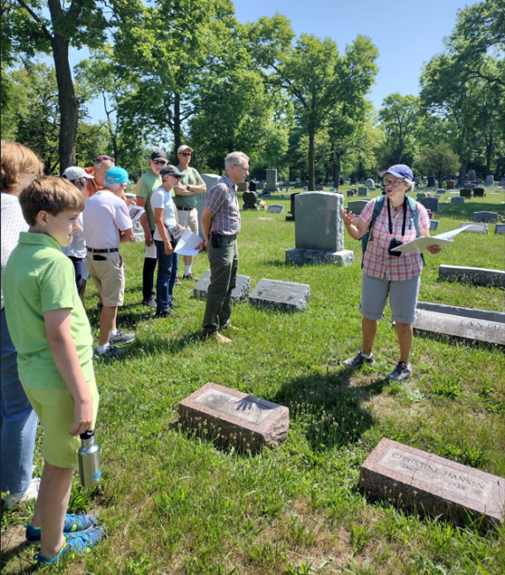 peggy cemetery tour