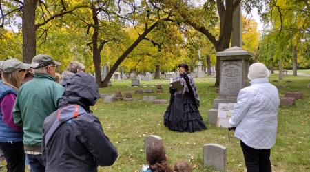 Forest Home Cemetery History Program with Paula Fenza