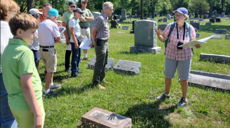 peggy cemetery tour