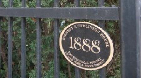 Plaque on Gate