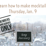 Dry January Mocktail Event